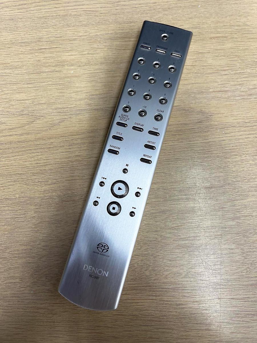 DENON デノン CDプレーヤー リモコン RC-997 - メルカリ