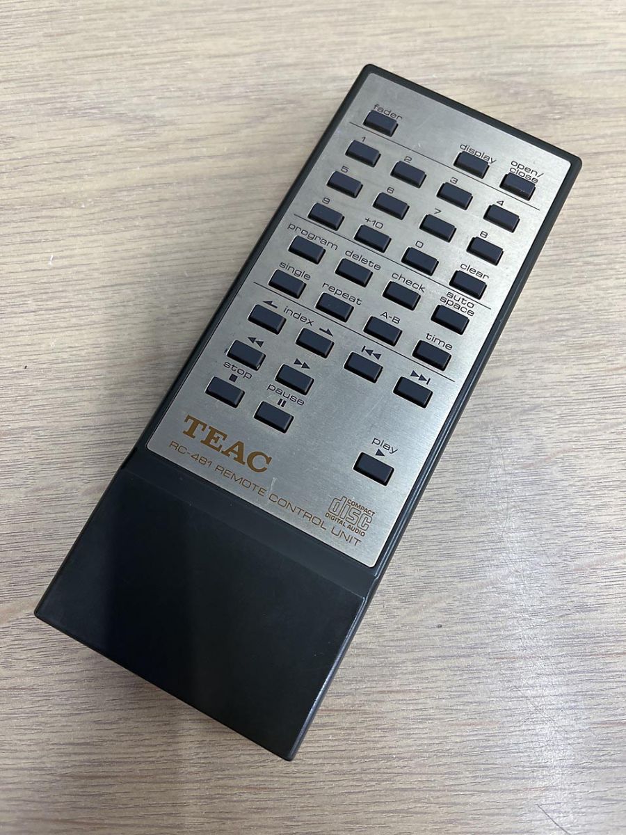 TEAC ティアック オーディオリモコン RC-481