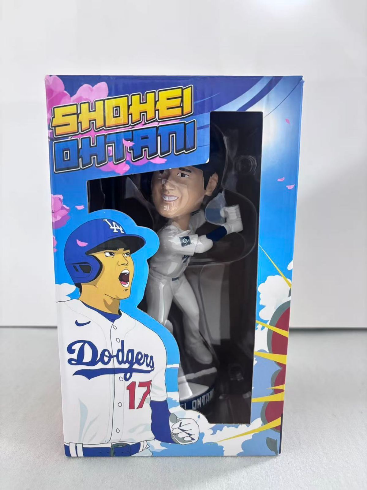 希少 大谷翔平 ボブルヘッドShohei Ohtani Dodgers 17 - メルカリ