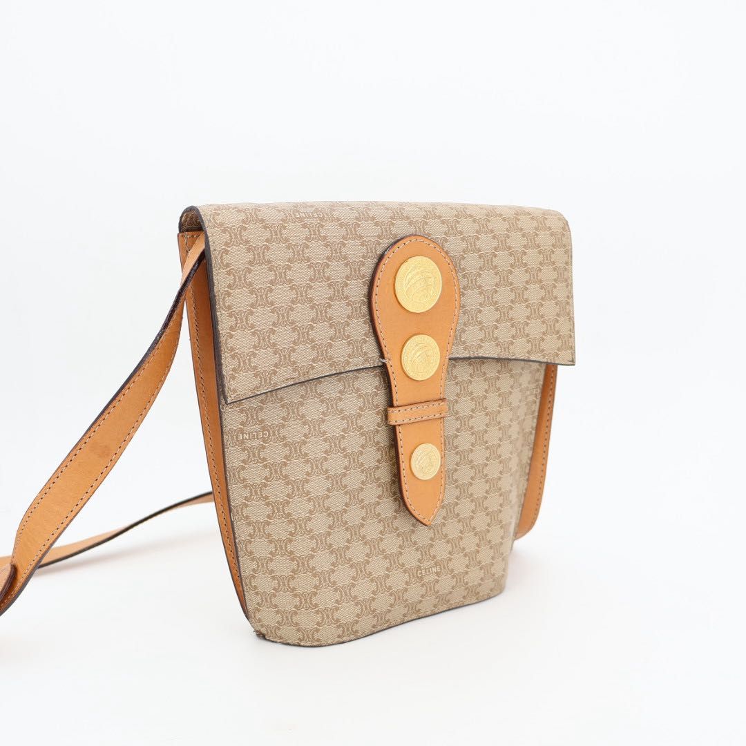 セリーヌ CELINE マカダム ブラゾン トリオンフ 柄 メダル コイン