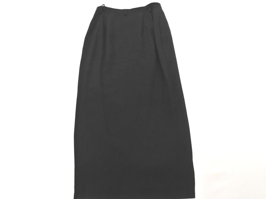 【viviです】yoshie inaba　スカート　黒 yoshie inaba ヨシエイナバ スリット ロング スカート size9/黒