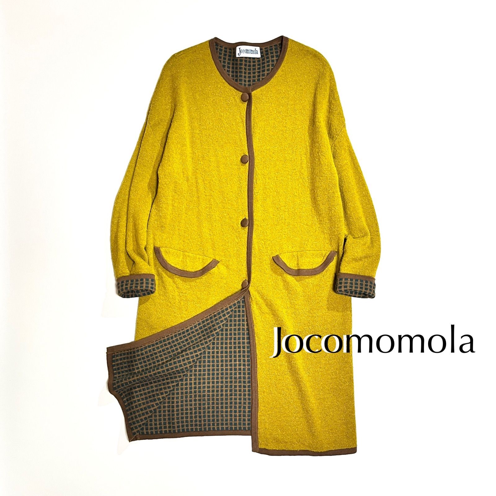 最終価格】ホコモモラ ロングカーディガン Sauce ニットカーディガン