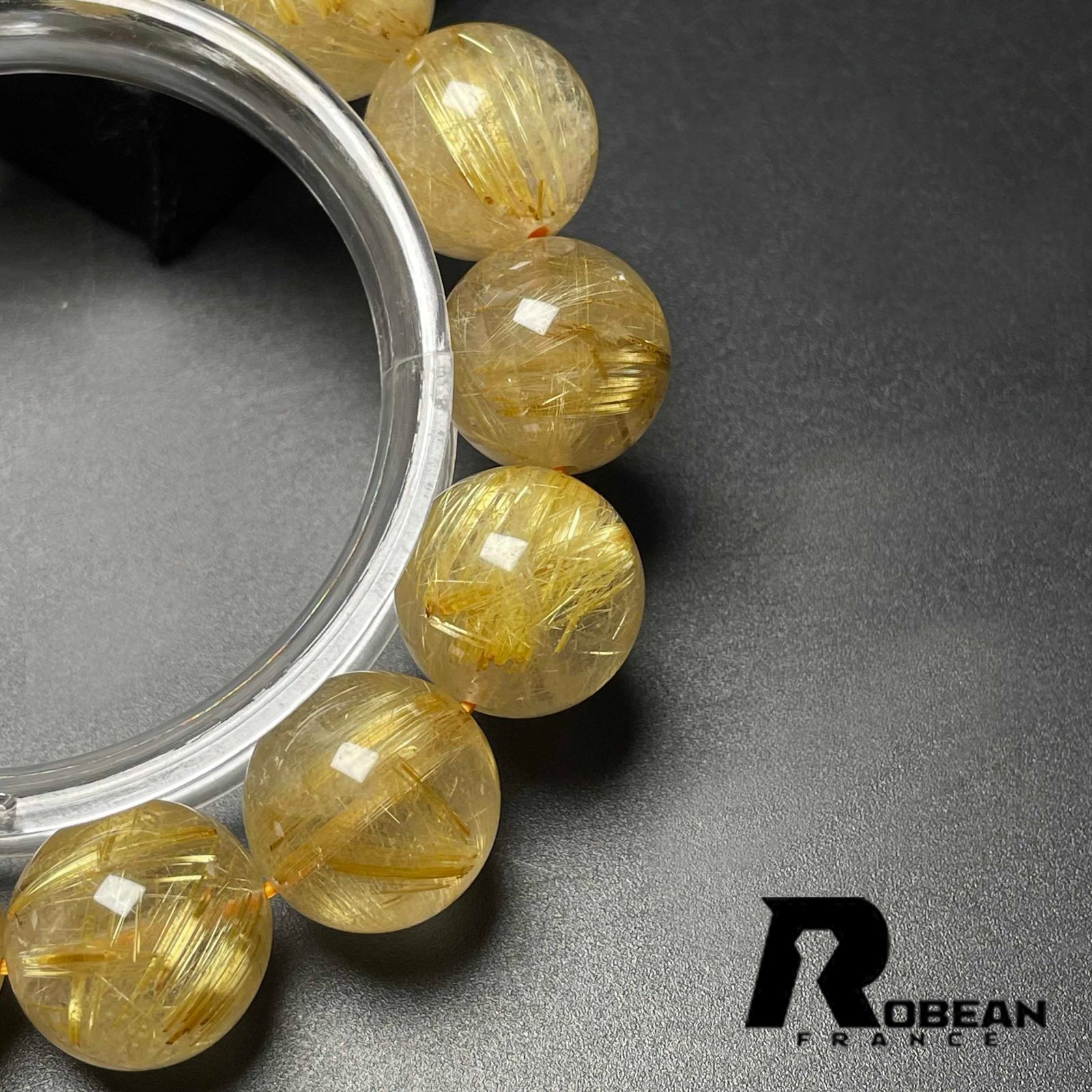 レア EU製 定価27万円☆ROBEAN・極!極満針ルチルクォーツ