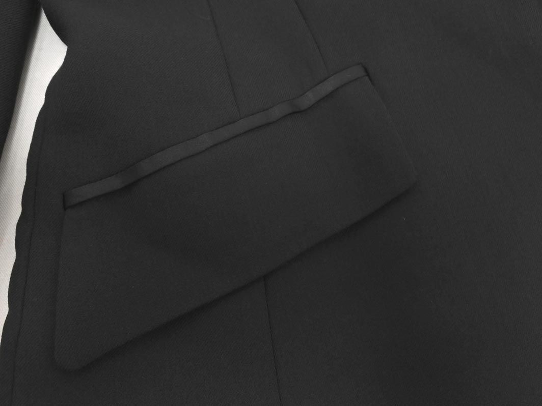 foxey フォクシー ウール混 テーラード ジャケット size38/黒