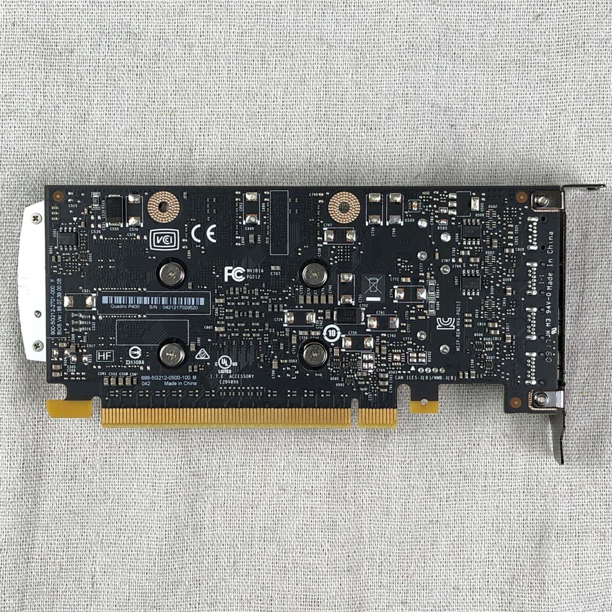 画面出力確認済】GPU グラフィックボード NVIDIA QUADRO P400（メモリ