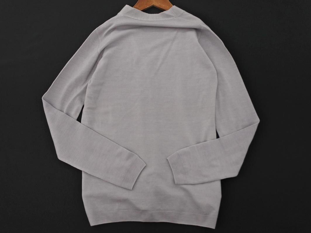 PRADA プラダ ウール100% カーディガン size42/グレー