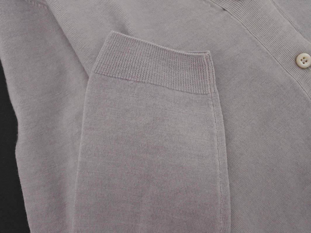 PRADA プラダ ウール100% カーディガン size42/グレー