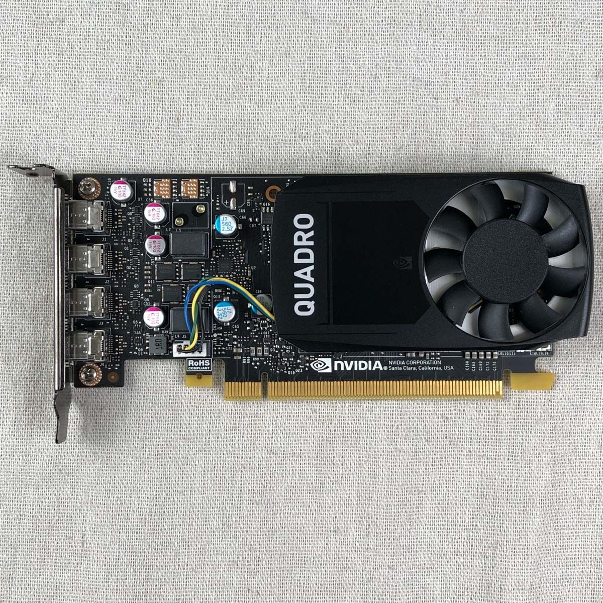 画面出力確認済】GPU グラフィックボード NVIDIA QUADRO P620（メモリ