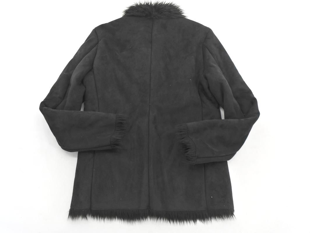 ファー付き黒ジャケット semantic design セマンティックデザイン