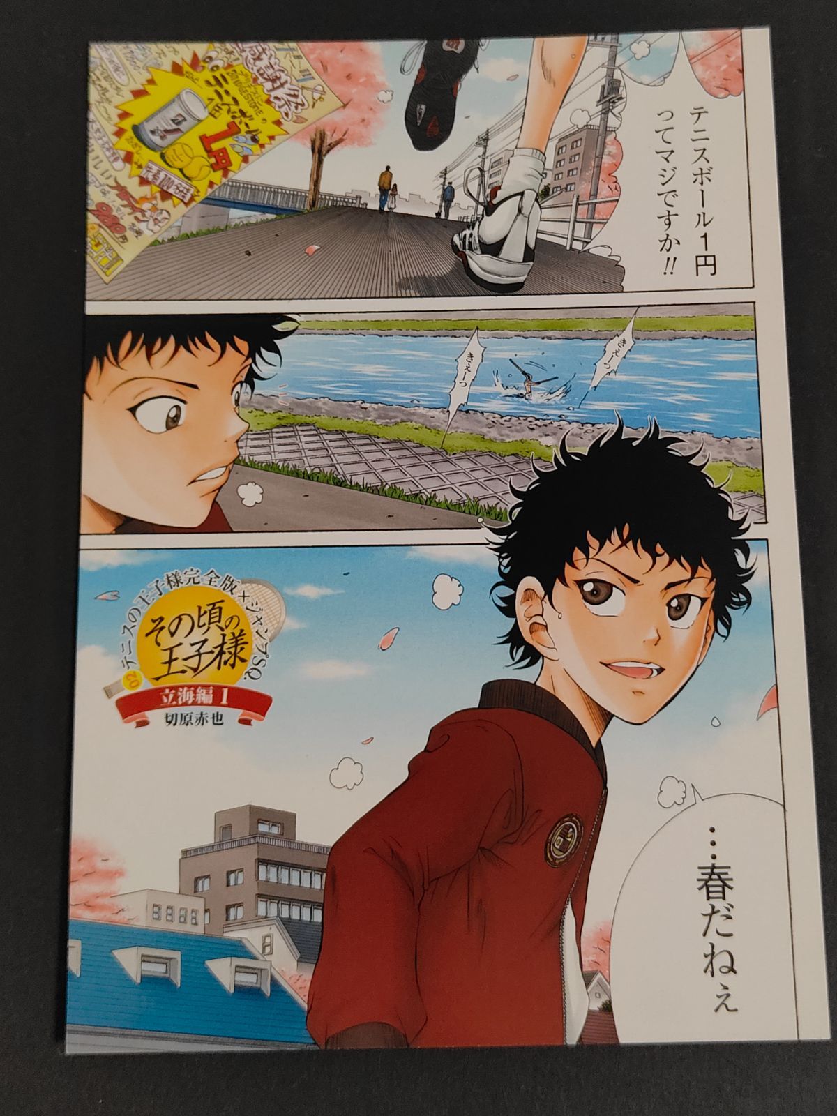 fym17 テニスの王子様 その頃の王子様 切原赤也 イラストカード ポスト