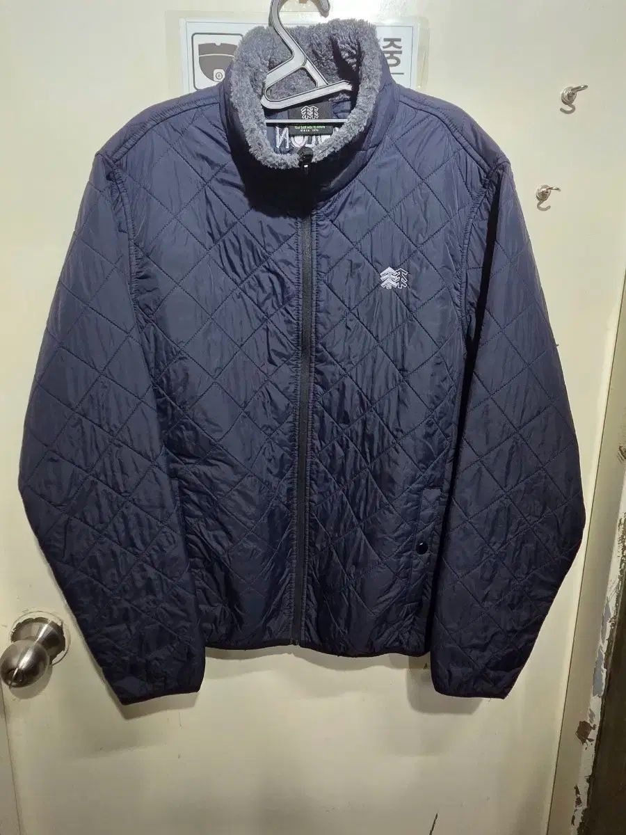 ノースタン ネイビー キルティング ジャケット