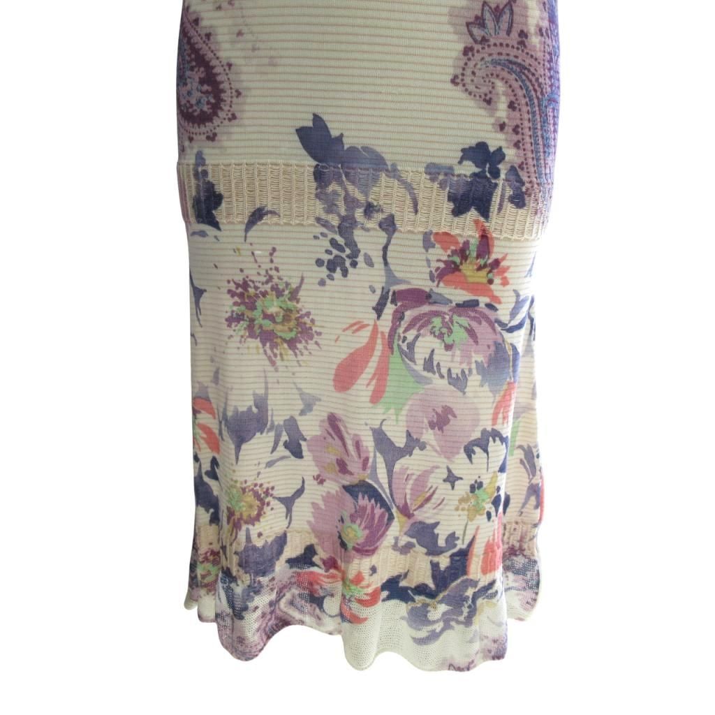 ETRO ペイズリー柄 長袖ワンピース 44 ETRO ペイズリー柄 長袖ワンピース 44 ETRO ペイズリー柄 長袖