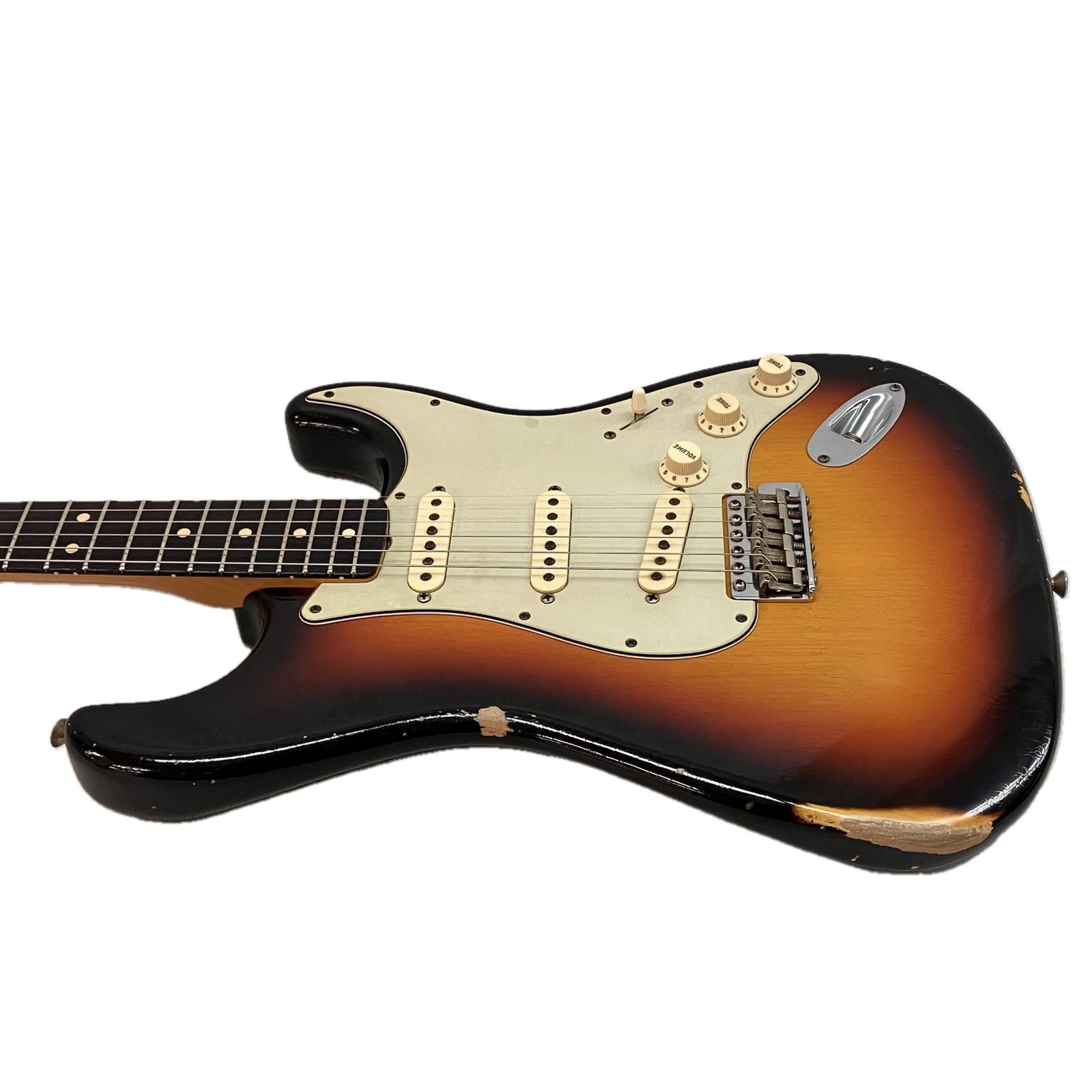 FERNANDES STRATOCASTER レア　レリック加工ギター　中古 FERNANDES STRATOCASTER レア レリック加工ギター 中古 FERNANDES