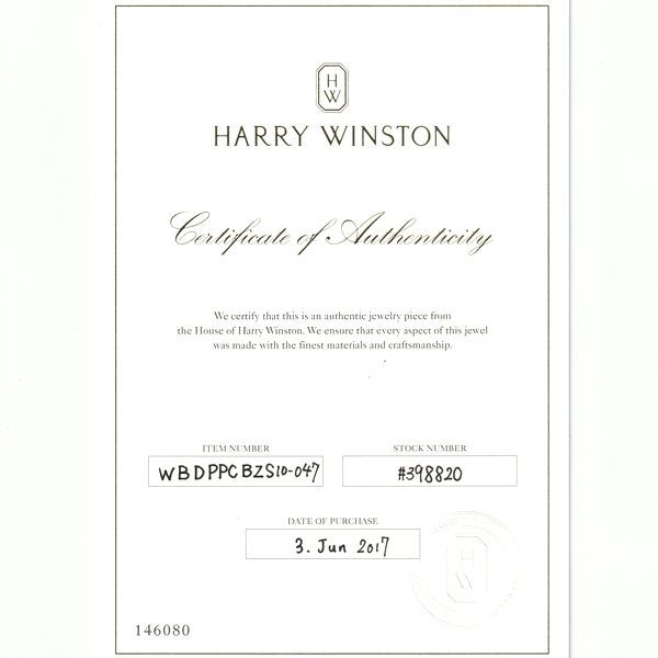 ハリーウィンストン プリンセス ダイヤリング Pt950 8号 証明書あり