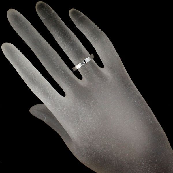 ハリーウィンストン プリンセス ダイヤリング Pt950 8号 証明書あり