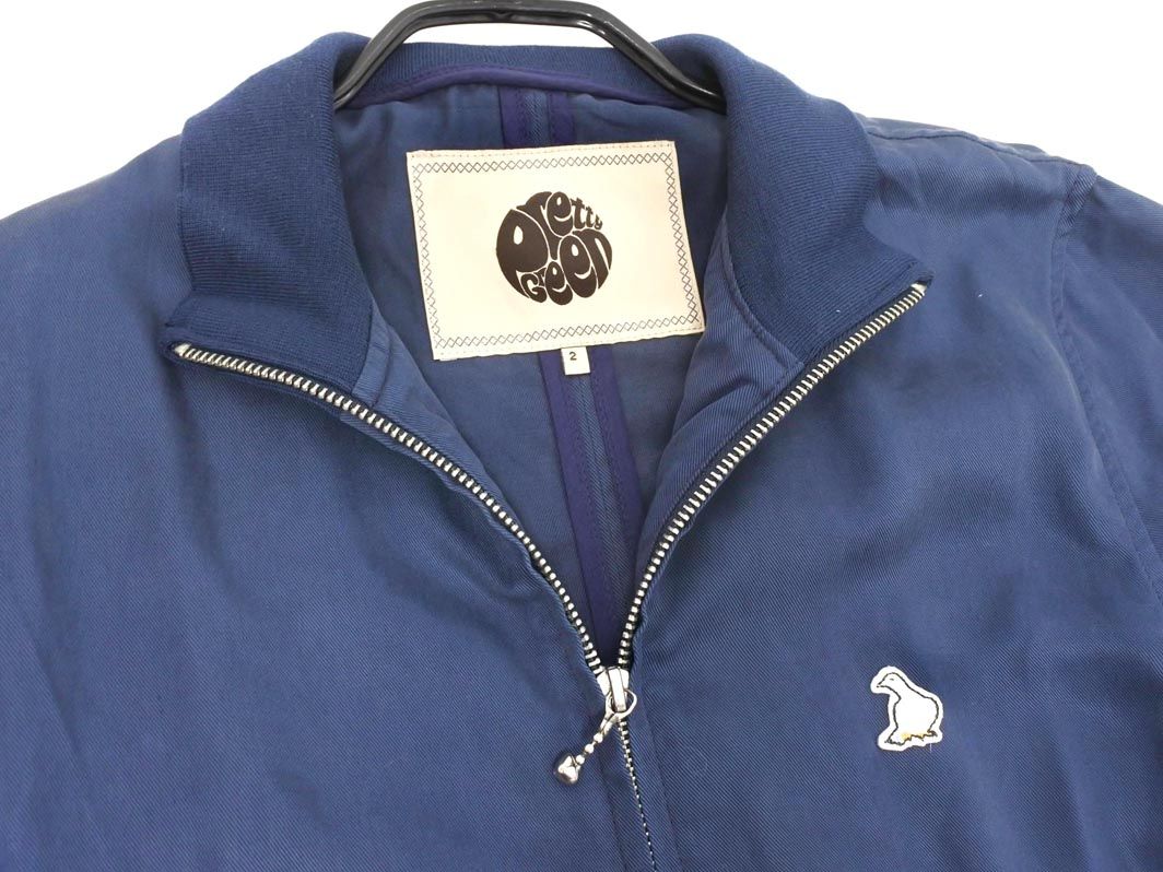 Pretty Green プリティーグリーン ワンポイント ブルゾン ジャケット
