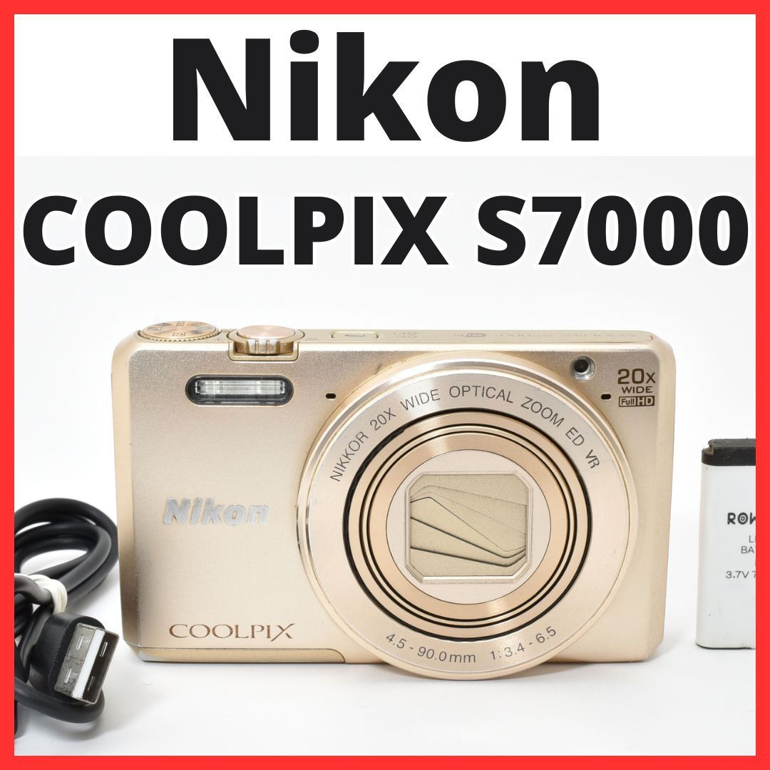 K21[7078]13 ニコン Nikon COOLPIX S7000 - メルカリ