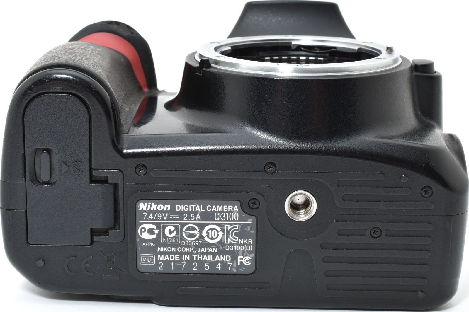 K21[7088]2 ニコン Nikon D3100 ボディ 【ショット数 57,027回