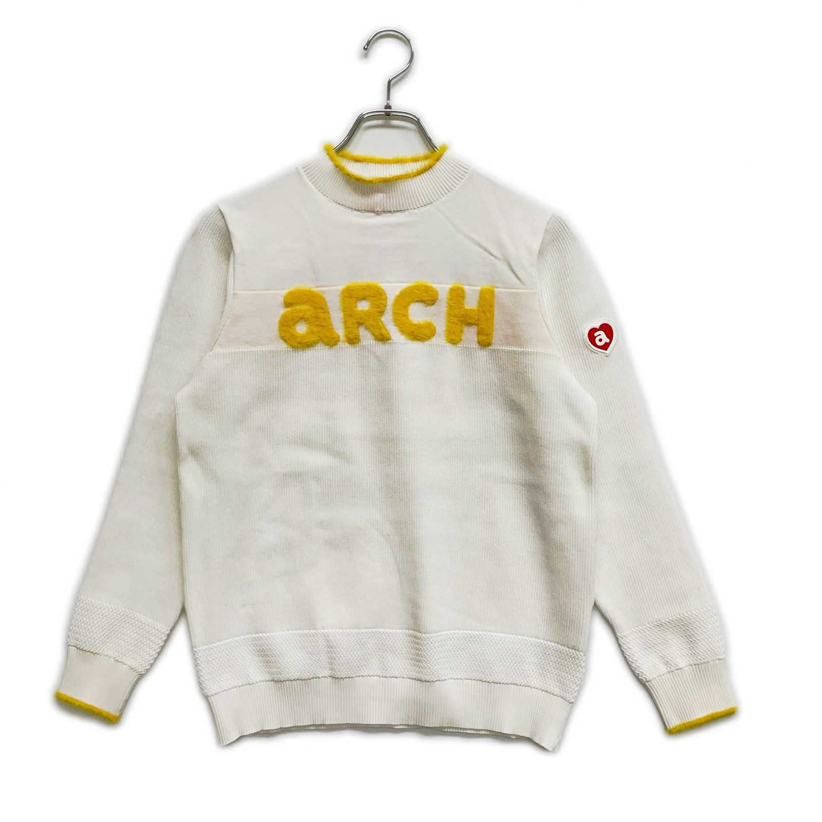 中古 レディース アルチビオ archivio セーター 38(M) 白 ホワイト