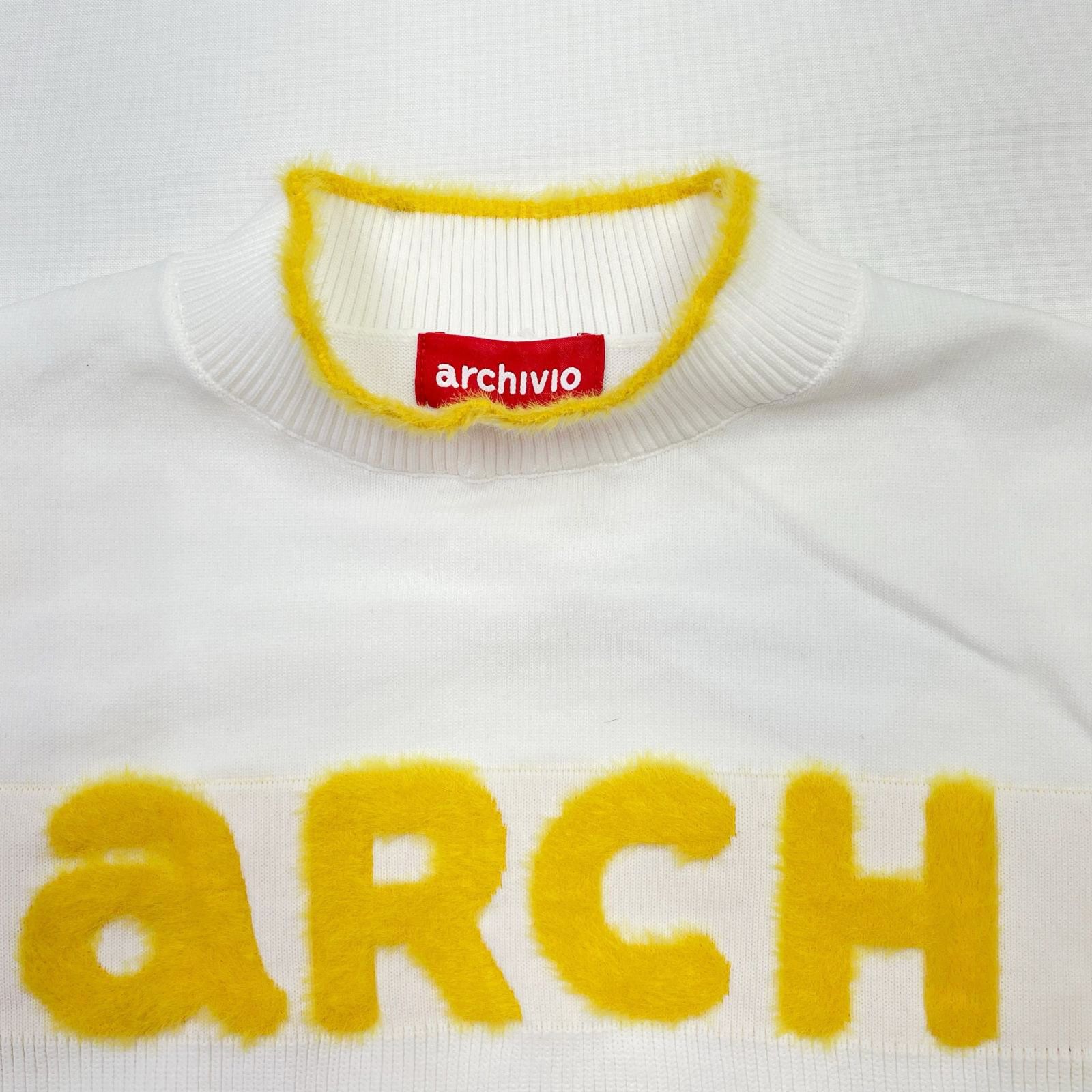 中古 レディース アルチビオ archivio セーター 38(M) 白 ホワイト