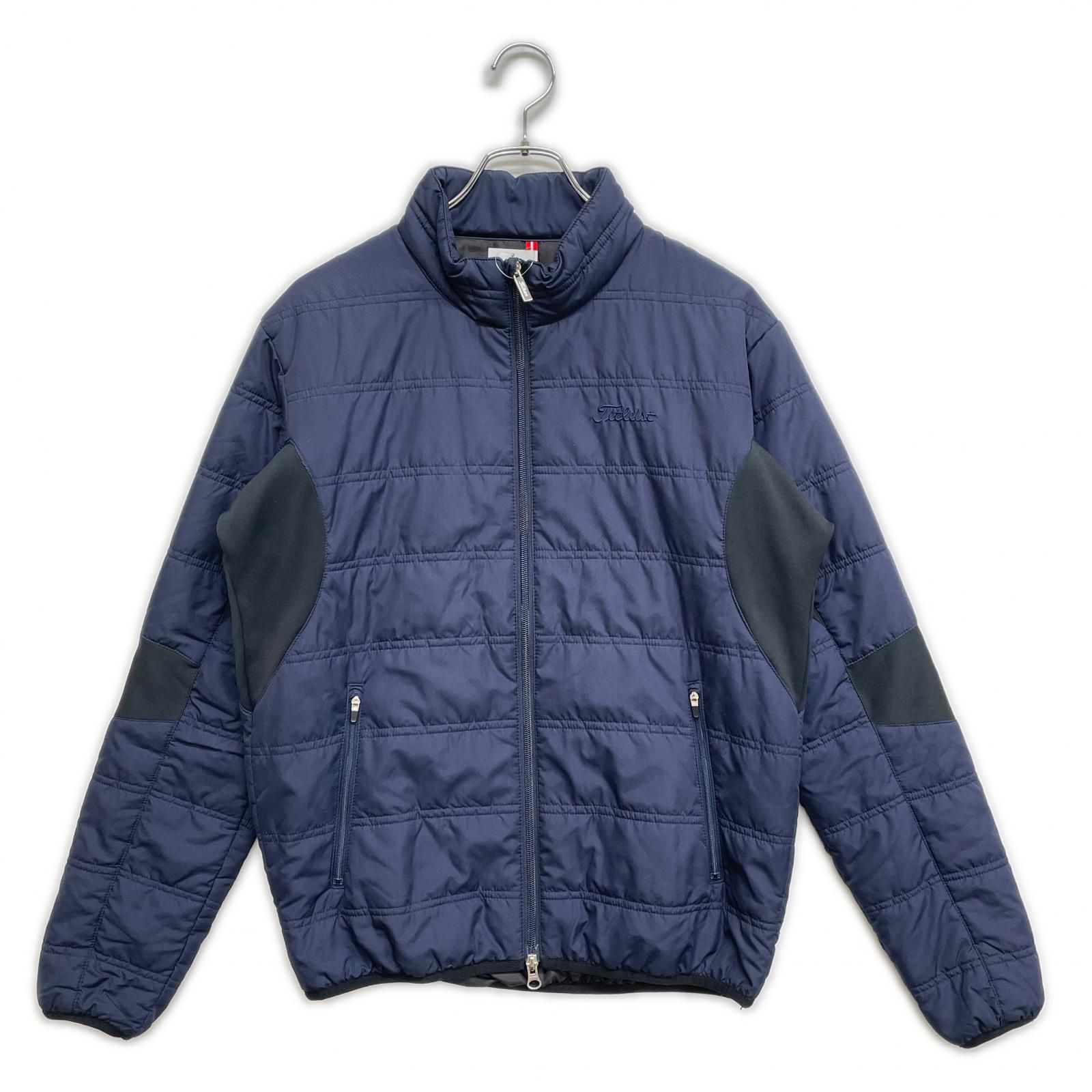 中古 メンズ タイトリスト Titleist フルジップアウター M 紺 ネイビー