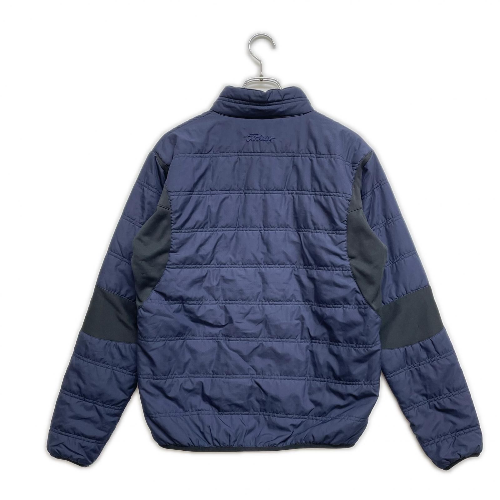Titleist/タイトリスト 防風ジップジャケット【ブルー/ネイビー】新品！ Titleist/タイトリスト 防風ジップジャケット【ブルー/ネイビー】新品