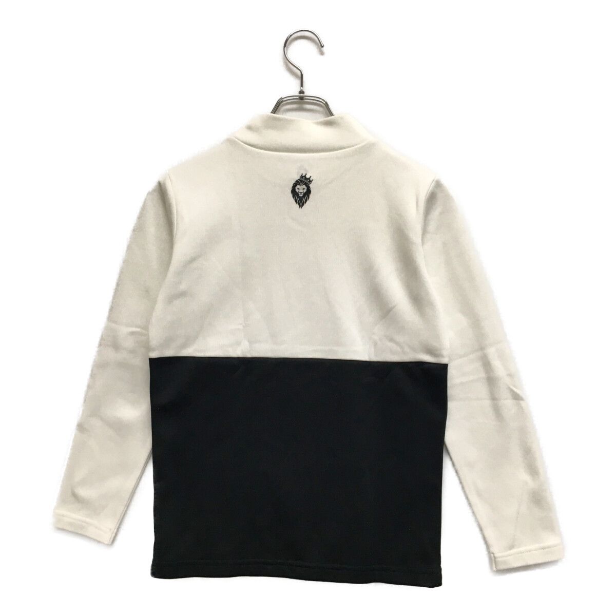 レディース ヴィ・トゥエルヴ V12 長袖シャツ 1(M) 白×黒 モックネック