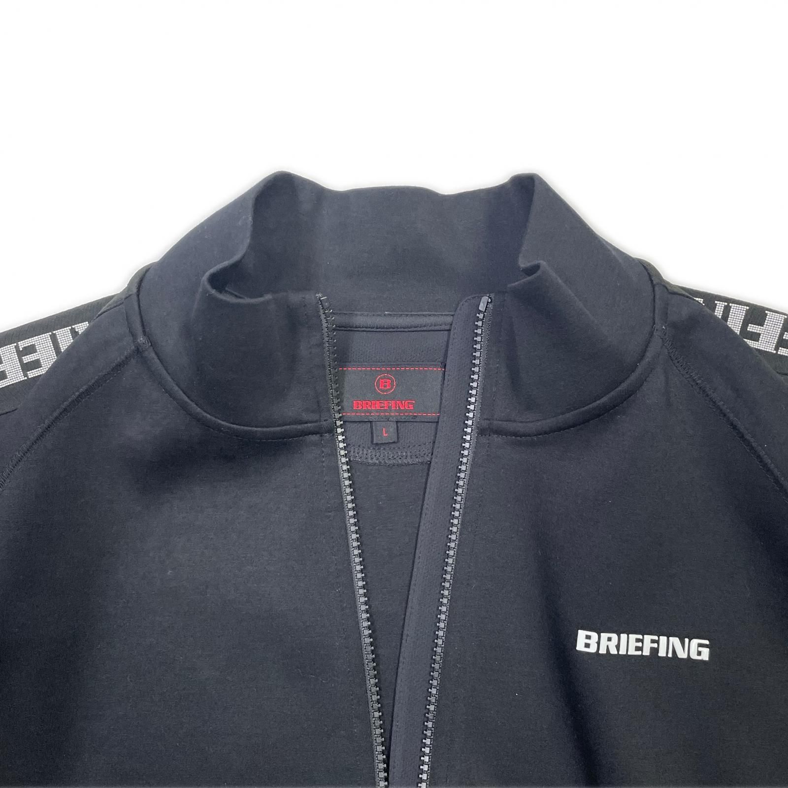 中古 メンズ ブリーフィング BRIEFING フルジップアウター L ブラック