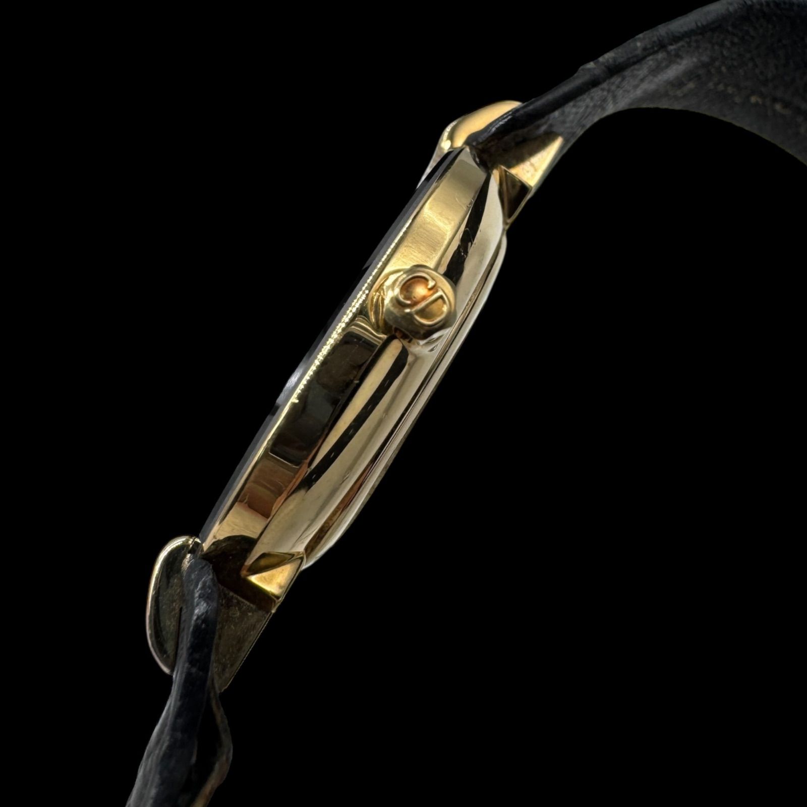 稼働 美品 Christian Dior クリスチャンディオール バギラ クォーツ QZ