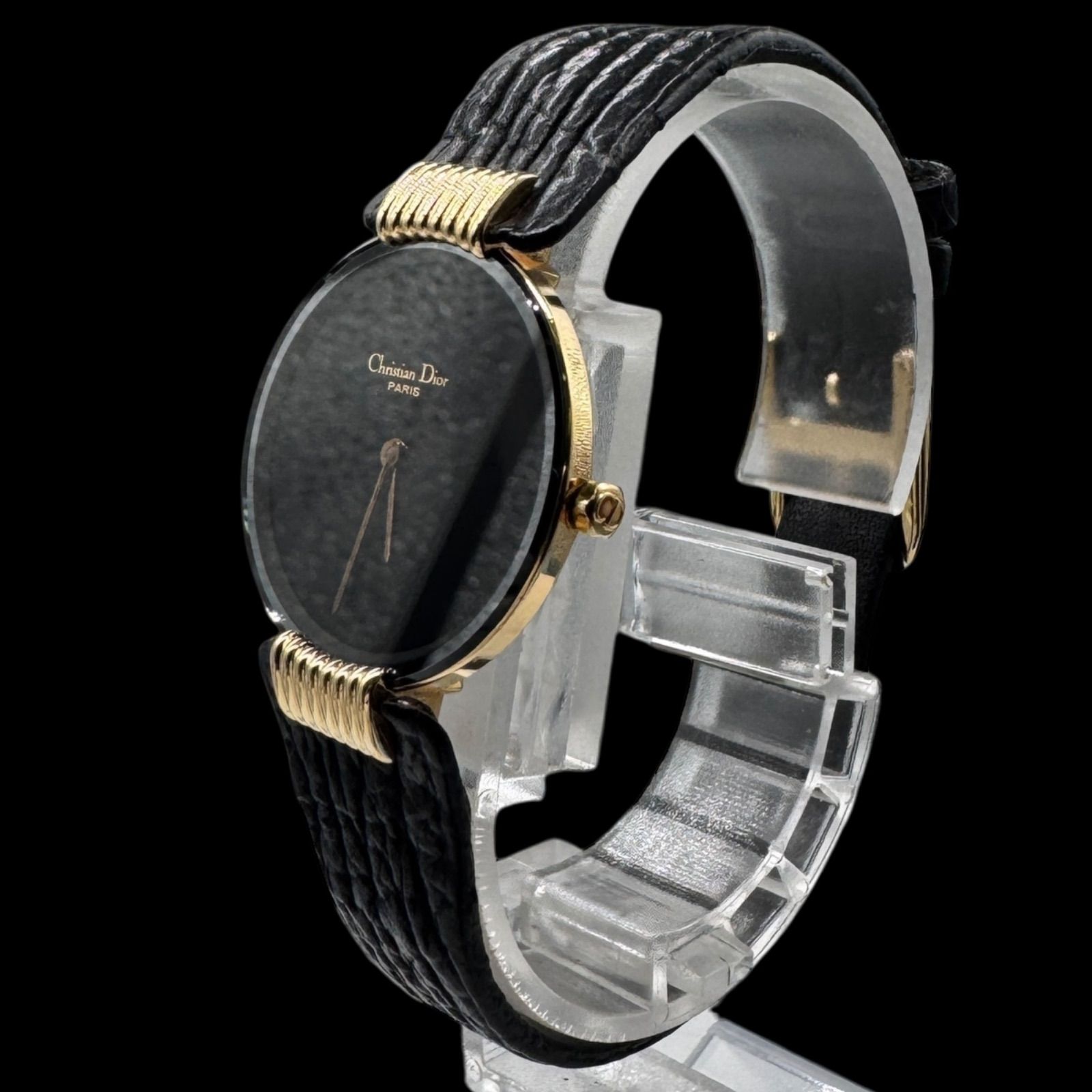 稼働 美品 Christian Dior クリスチャンディオール バギラ クォーツ QZ