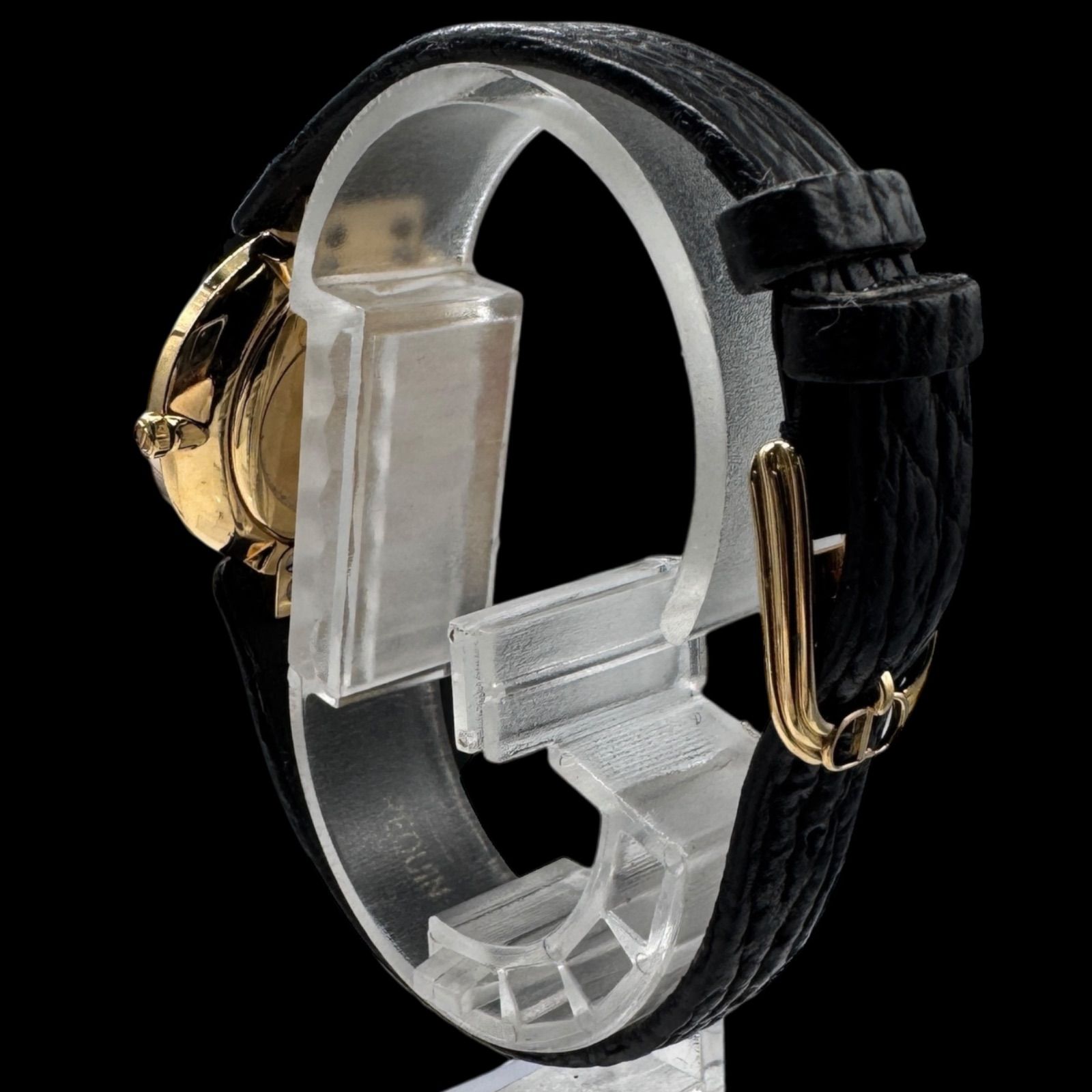 稼働 美品 Christian Dior クリスチャンディオール バギラ クォーツ QZ