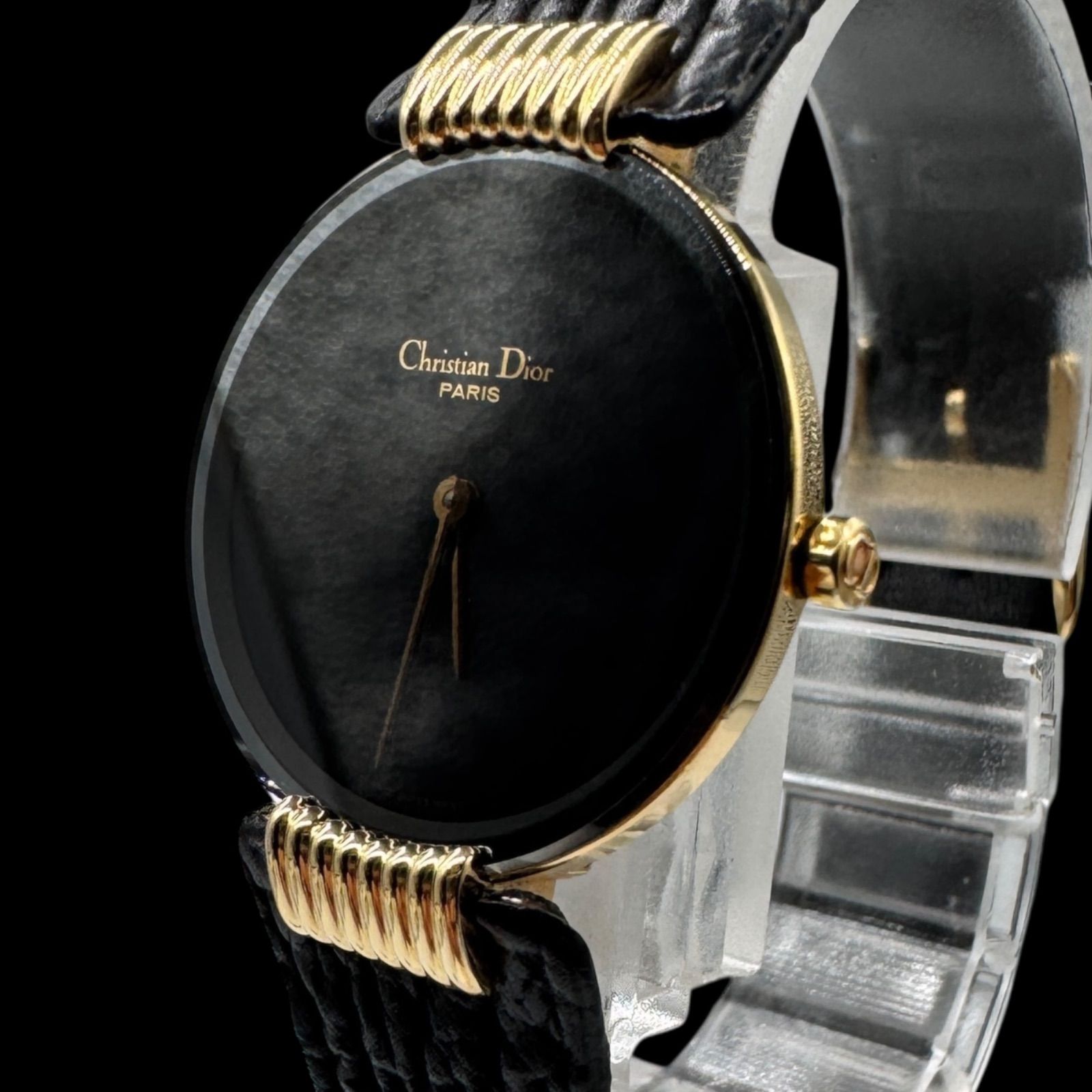 稼働 美品 Christian Dior クリスチャンディオール バギラ クォーツ QZ