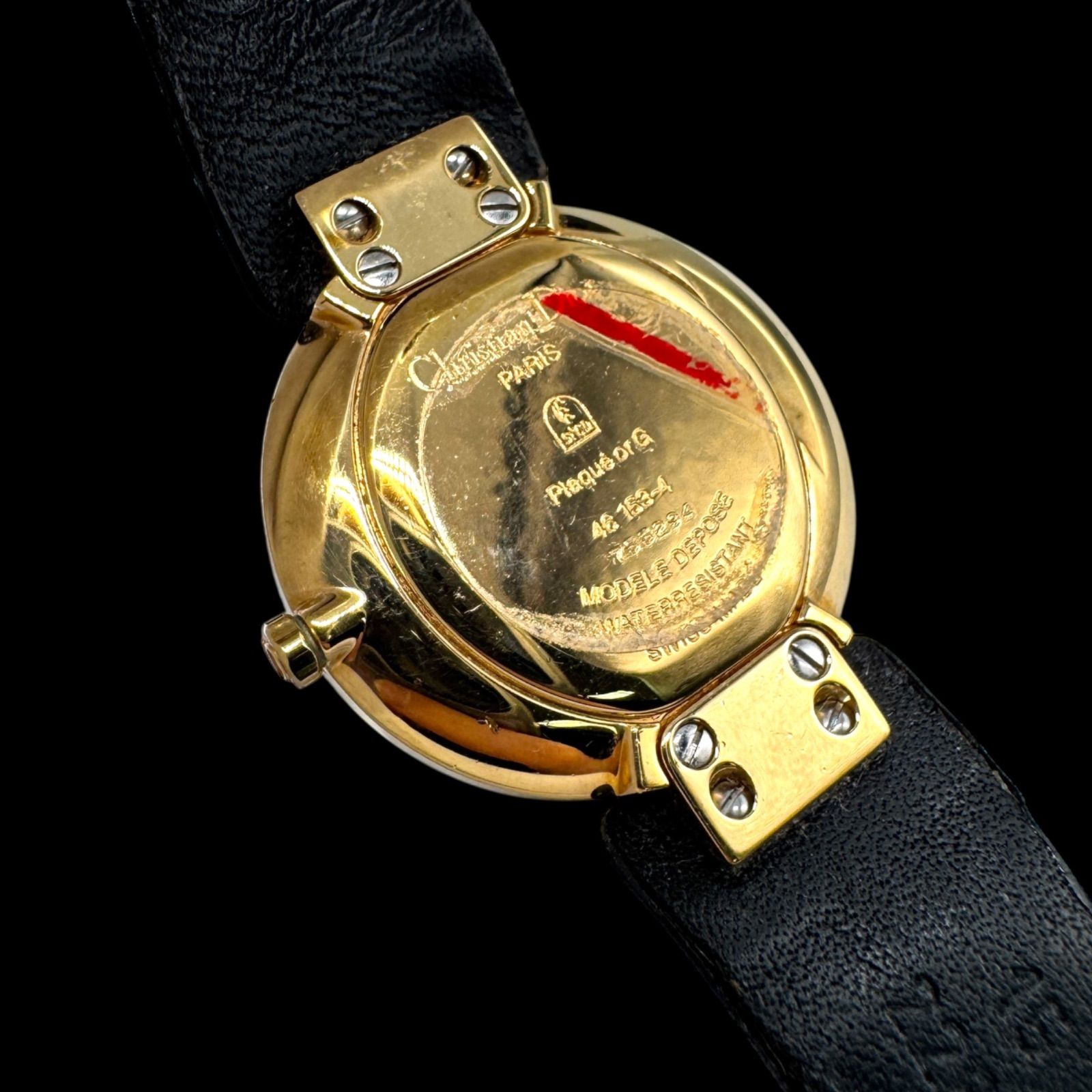 稼働 美品 Christian Dior クリスチャンディオール バギラ クォーツ QZ