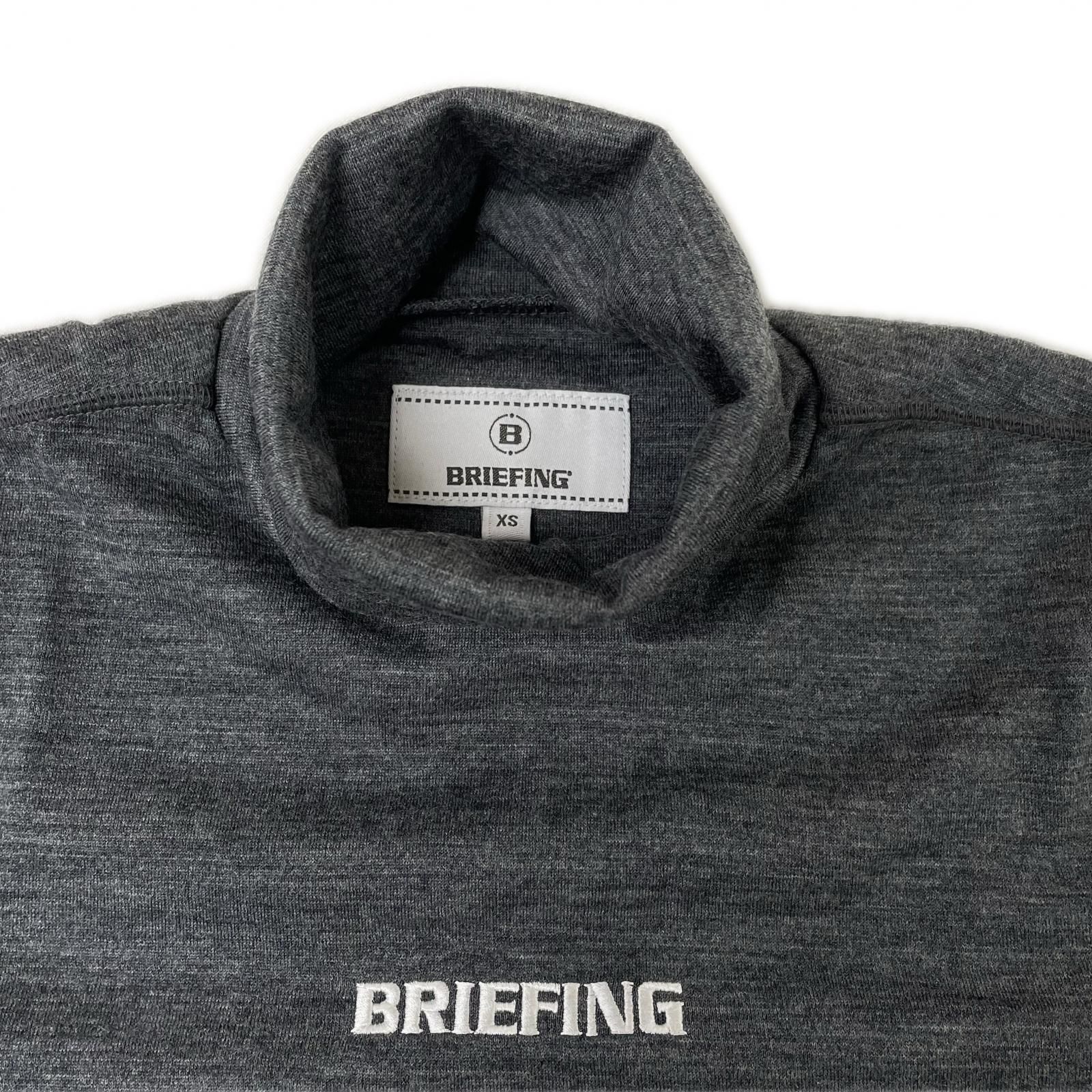 未使用品 レディース ブリーフィング BRIEFING 長袖シャツ XS グレー