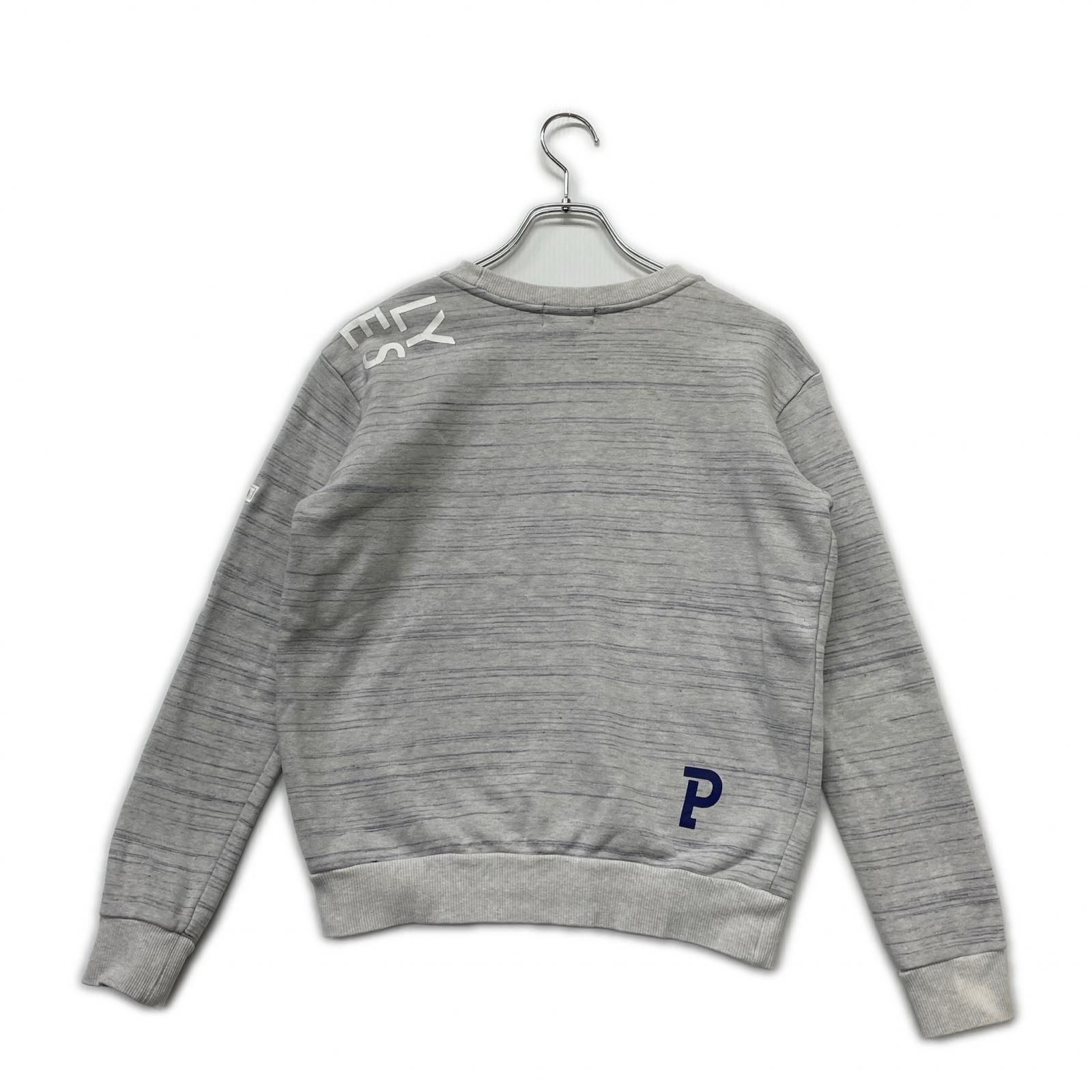 473 パーリーゲイツ レディース スウェット トレーナー グレー サイズ0 S 473 パーリーゲイツ レディース スウェット トレーナー グレー サイズ0