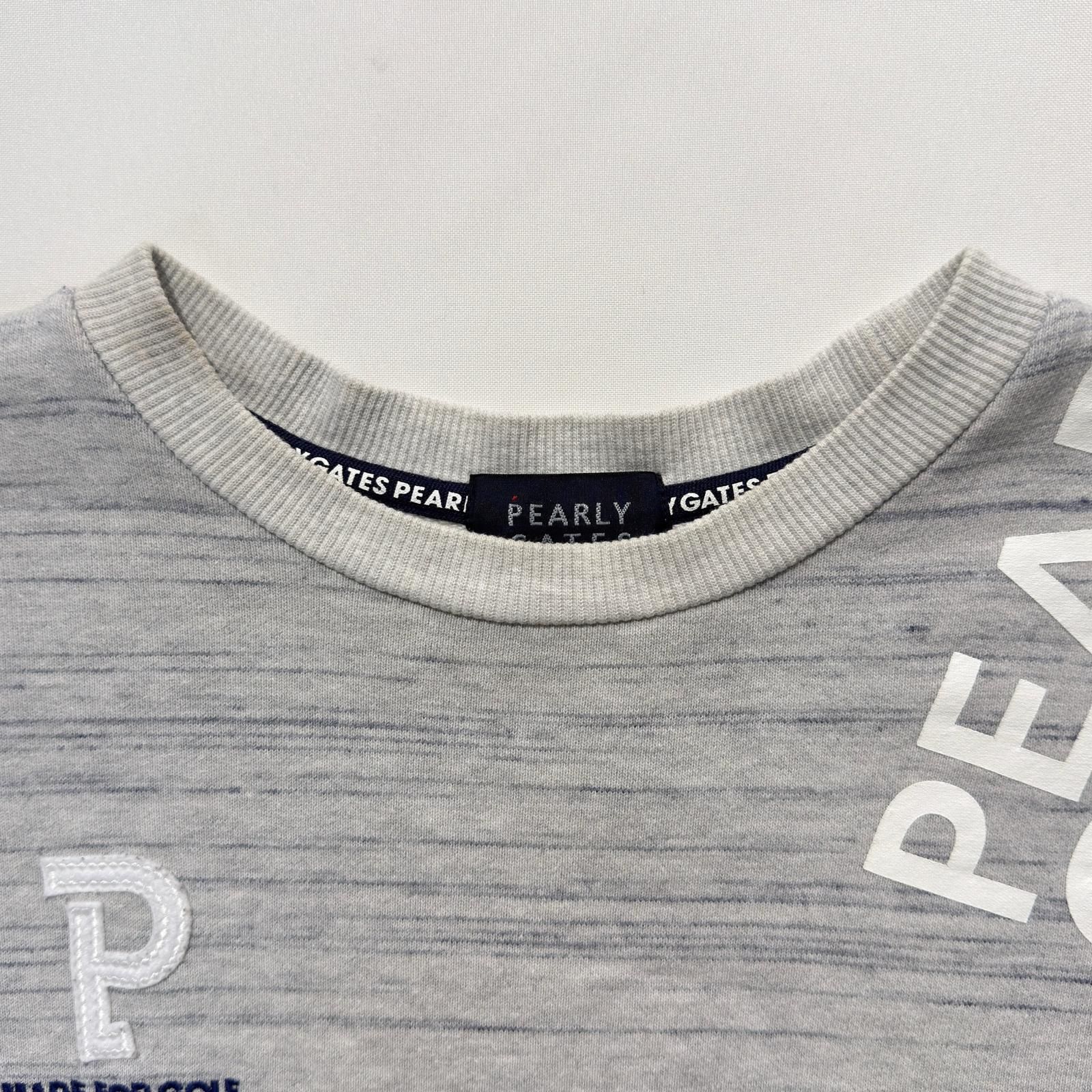 中古 レディース パーリーゲイツ PEARLY GATES スウェット 0(S) グレー