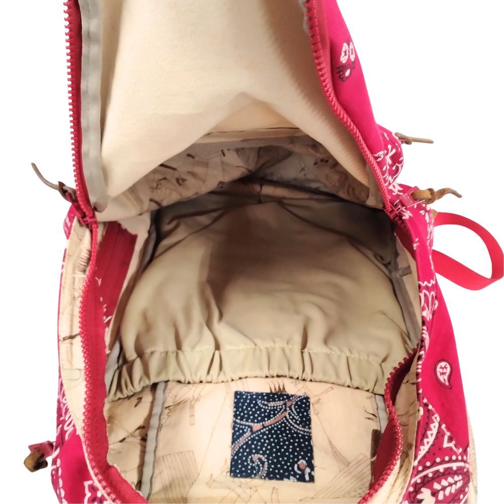 VISVIM ビズビム ICT BANDANA 22L バンダナ柄 バックパック レッド 22L