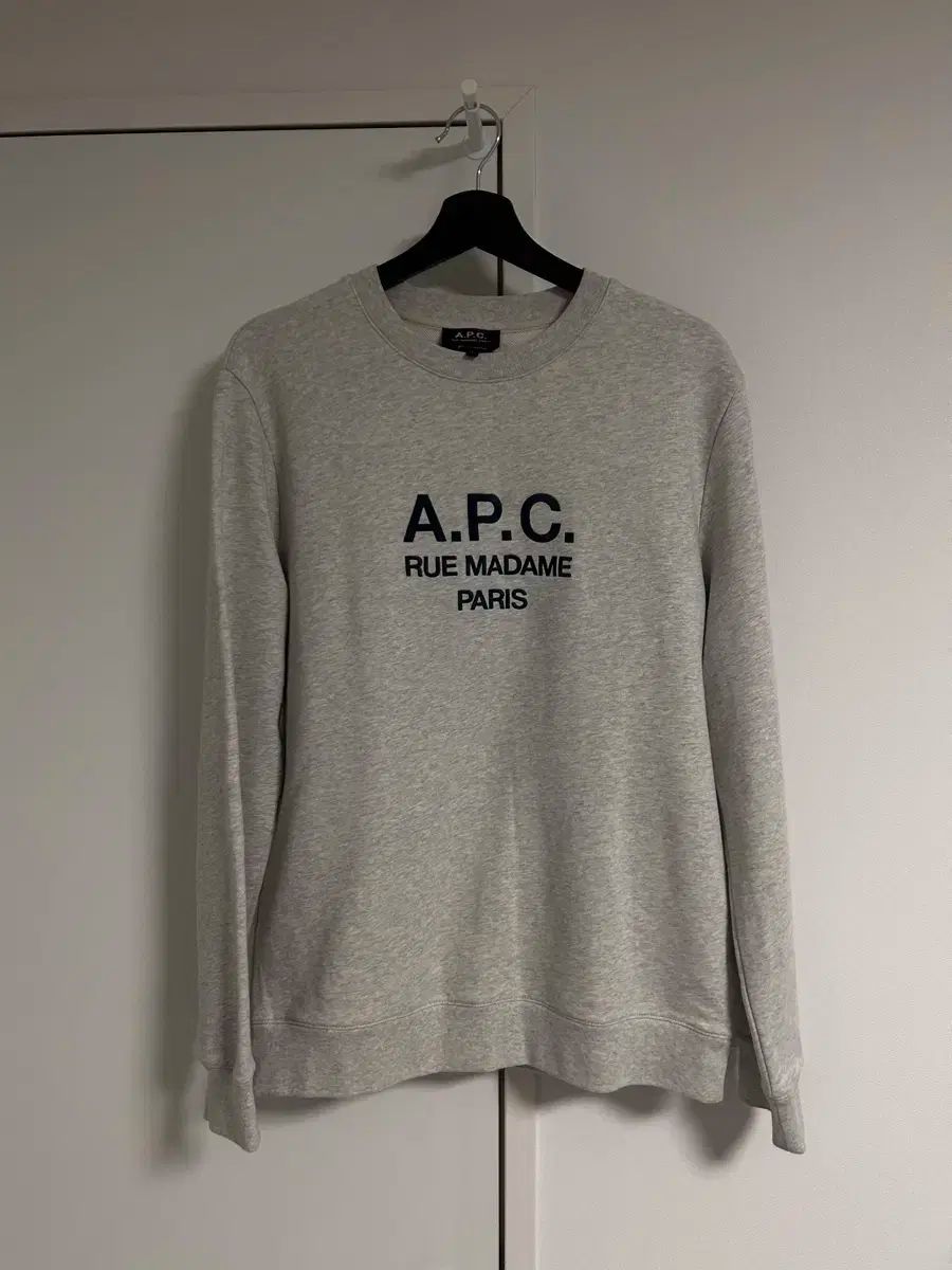 A P C グレー スウェット Tシャツ A.P.C.：Tシャツ メンズ - グレー