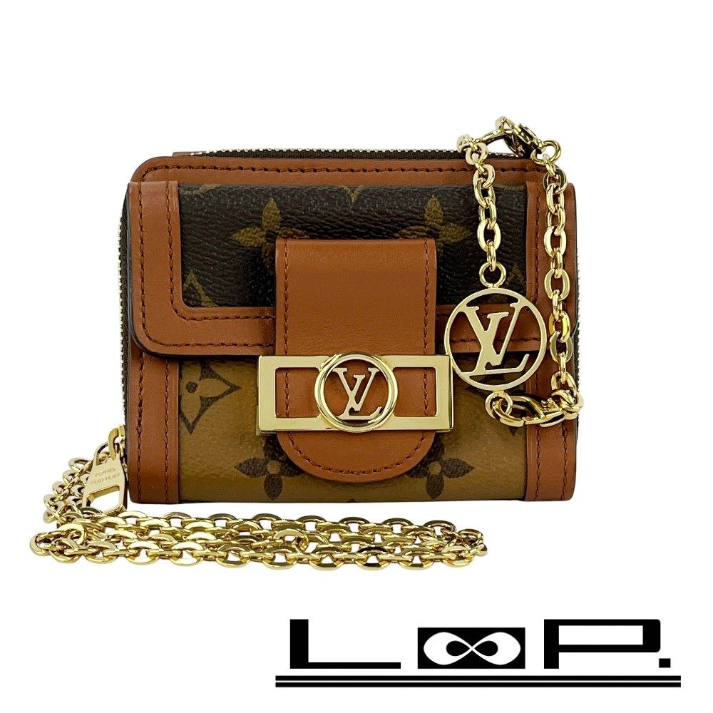 □美品□ ルイヴィトン ミニ ポルトフォイユ コンパクト ドーフィーヌ