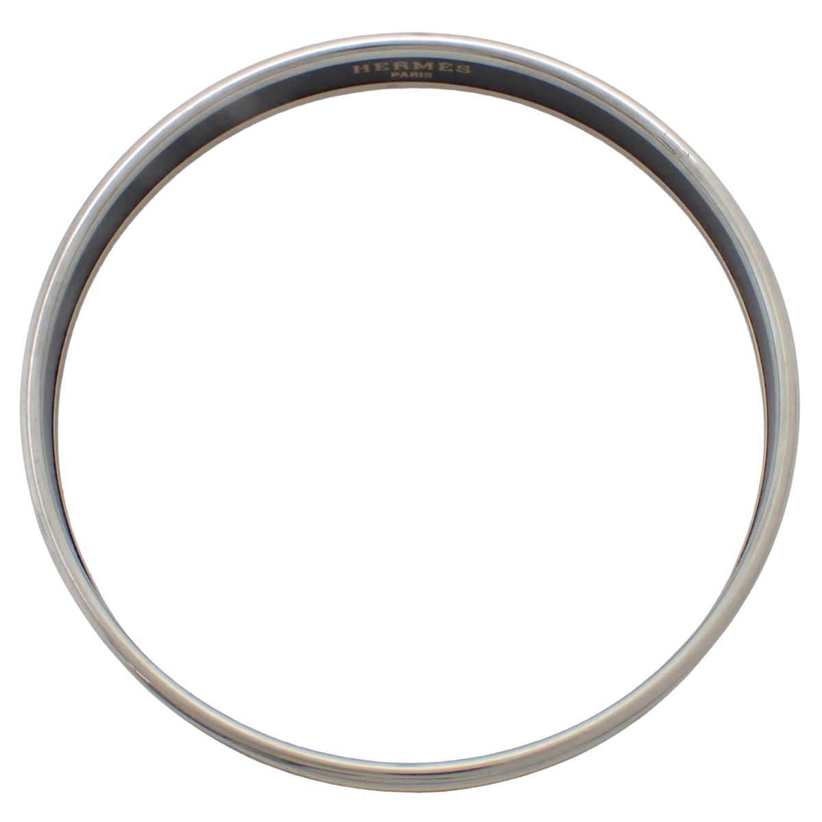 美品 エマイユ PM バングル ブレスレット 七宝焼き レディース シルバー HERMES エルメス エマイユPM バングル ブレスレット 七宝焼き