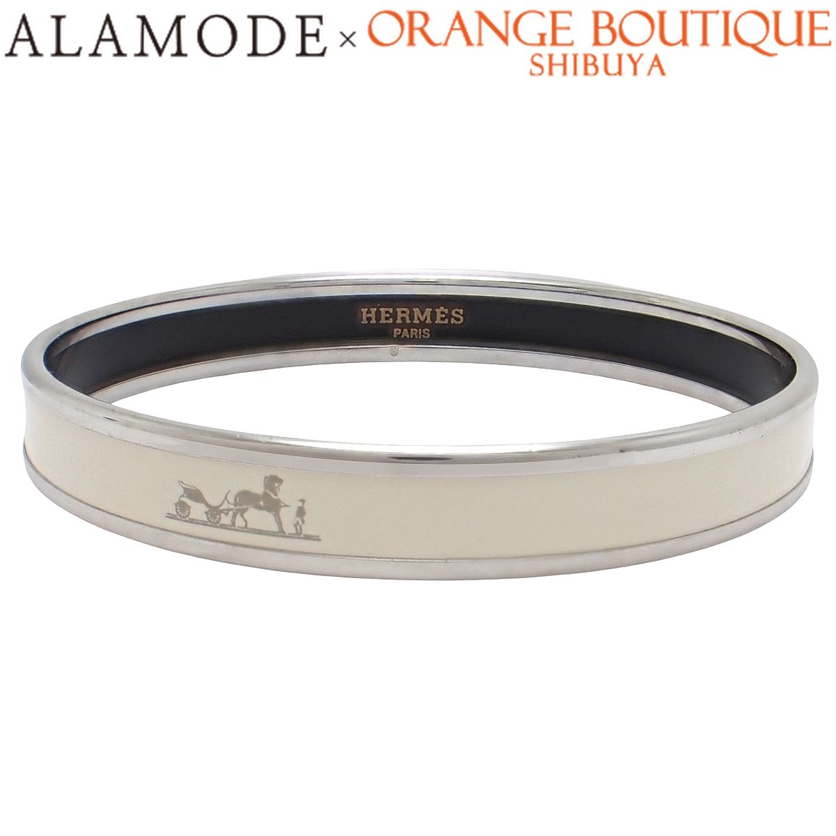 HERMES(エルメス) エマイユPM メタル バングル カレーシュ
