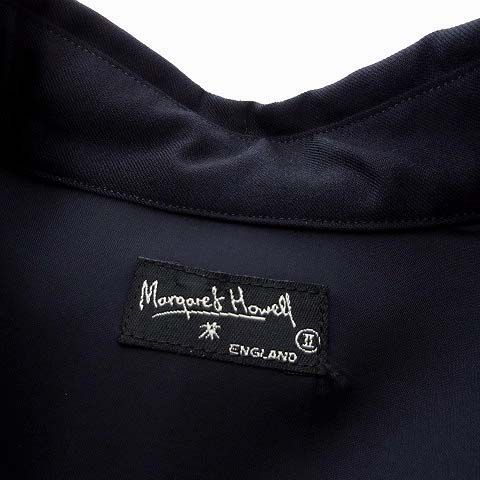 交渉成立 旧タグ希少 マーガレットハウエル 長袖ロングワンピース М