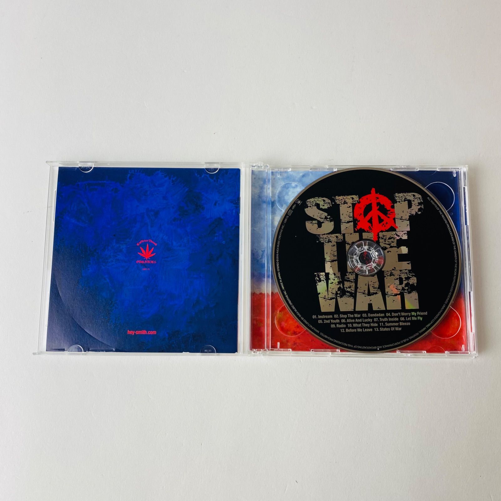 帯付](初回限定盤) HEY-SMITH / STOP THE WAR (DVD付) CBR-75 [N4]【CD