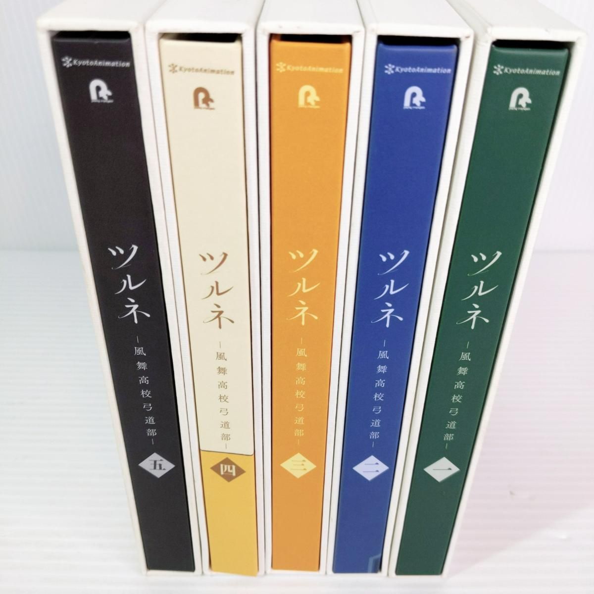 中古品】ツルネ-風舞高校弓道部- Blu-ray 5巻セット 〇YR-54274〇