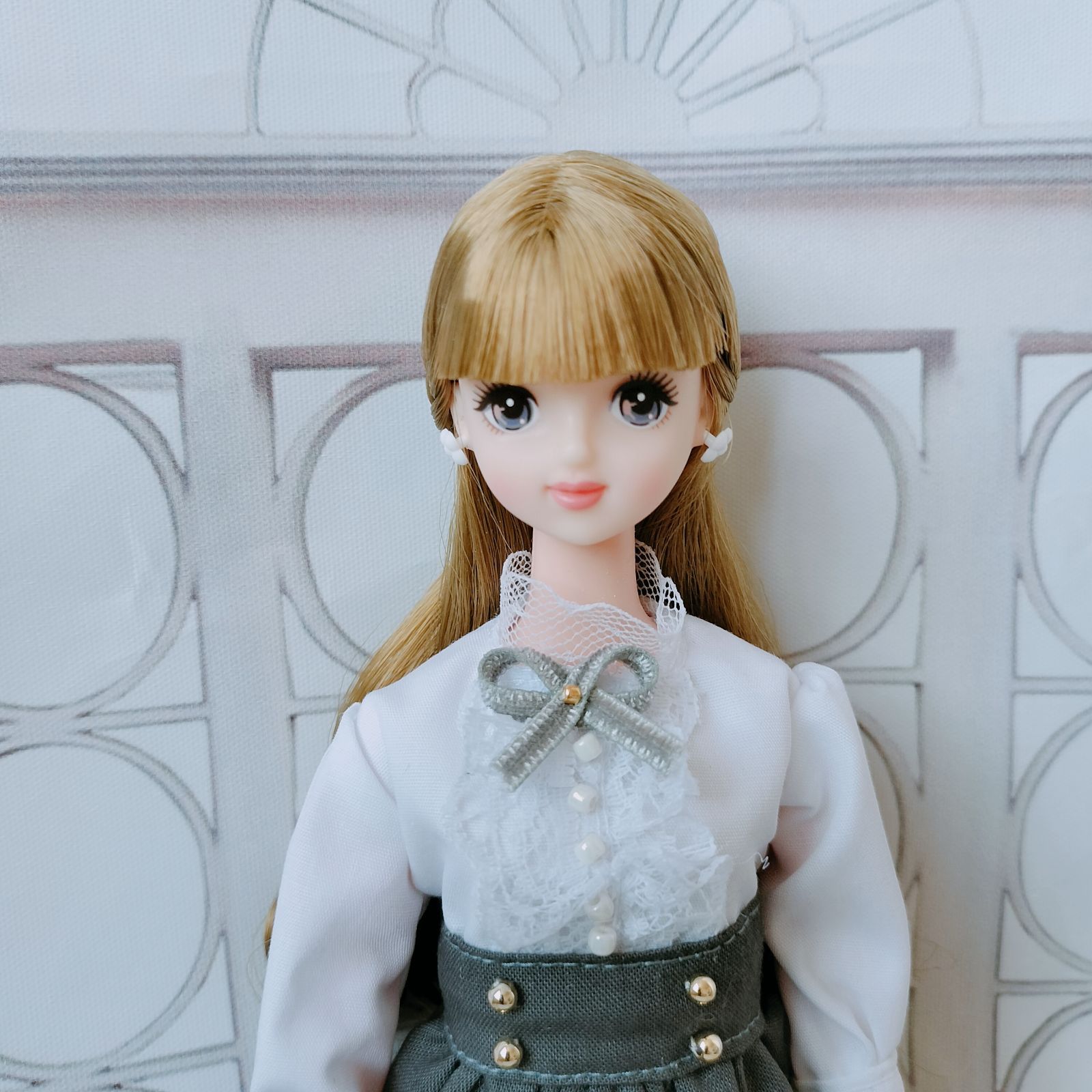 ゆ*ん様 ジェニーちゃん服、リカちゃん服、ハンドメイド ジェニーさんサイズのTシャツとショートパンツを作らせていただきまし