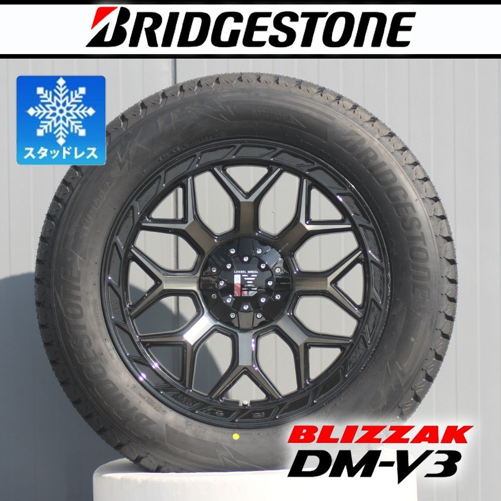 国産スタッドレス ランクル250 ランクル300 ブリヂストン ブリザック DM V 3 275 55 R 20 20インチ 4本セット LEXXEL InFerno