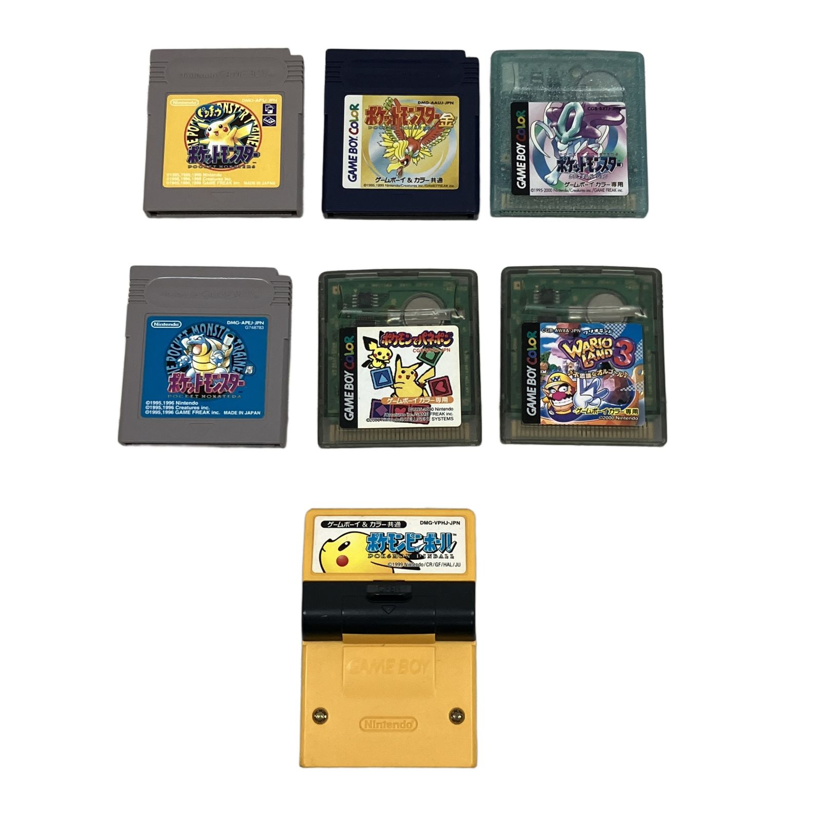 任天堂 ゲームボーイカラー ソフト ポケットモンスター ポケモン 青