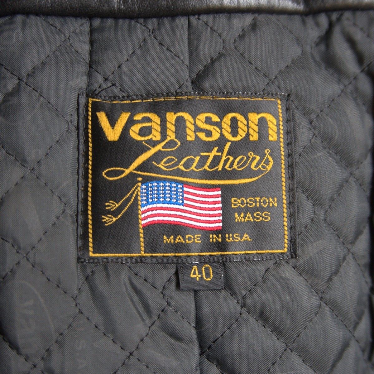 【美品】 VANSON 【ENF エンフィールド シングルライダースジャケット】40 レザー USA製 バンソン 25110593 - メルカリ