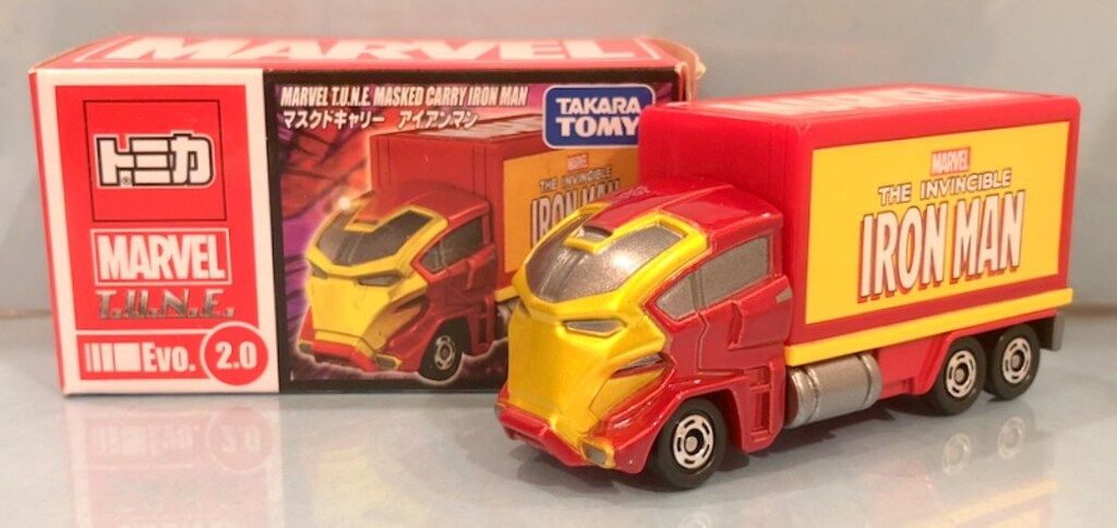 タカラトミー マーベルチューン Evo マスクドキャリー アイアンマン 2