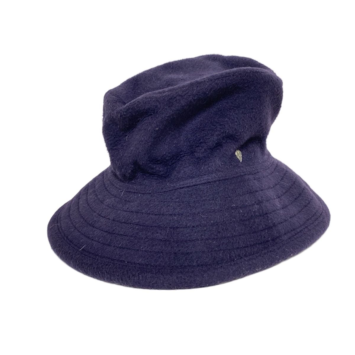 HELEN KAMINSKI(ヘレンカミンスキー) ハット MEDIUM - ネイビー ウール